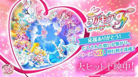 【朗報】劇場版プリキュアオールスターズF、最高興収11.9億円突破