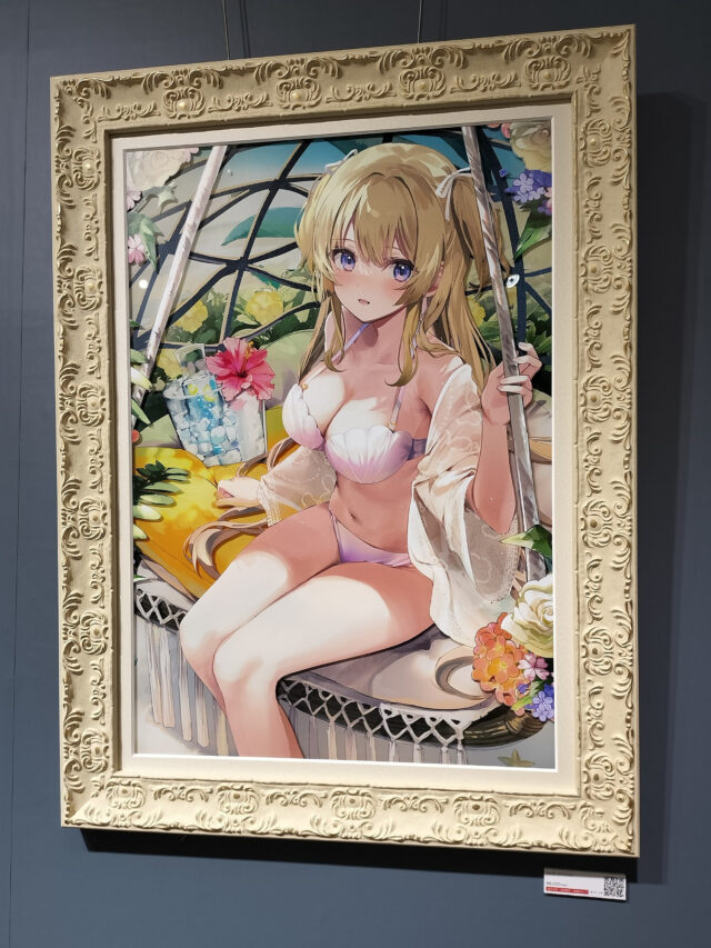 【画像】美少女イラストの展覧会、めっちゃ楽しそうｗｗｗｗｗｗｗｗのトップ画像