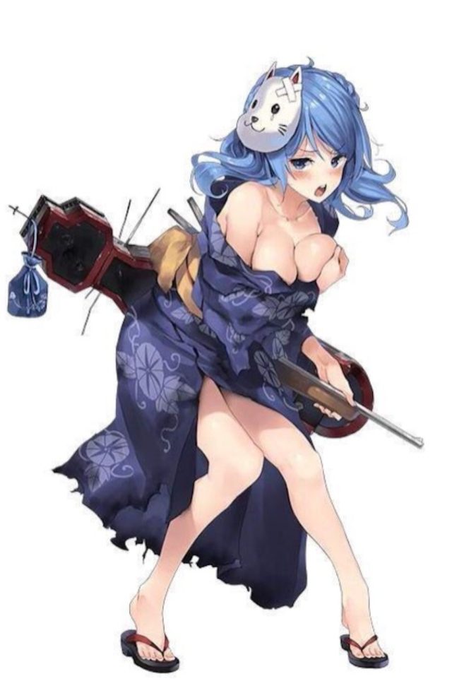 【画像】艦これの浦風さん、ムホホなオッパイを晒してしまうのトップ画像