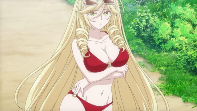 【アニメ画像】没落予定の貴族10話、たわわな美少女たちの水着回のトップ画像